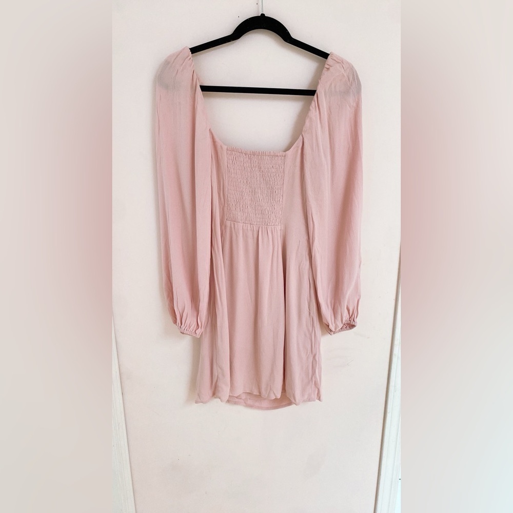 Aritzia Wilfred Novella Pink Dress - Picture 3 of 7